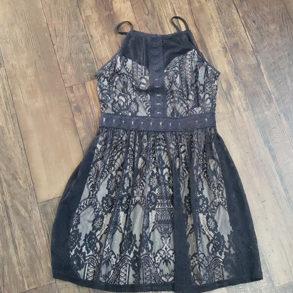 NWT FRANCESCA'S BLACK DRESS